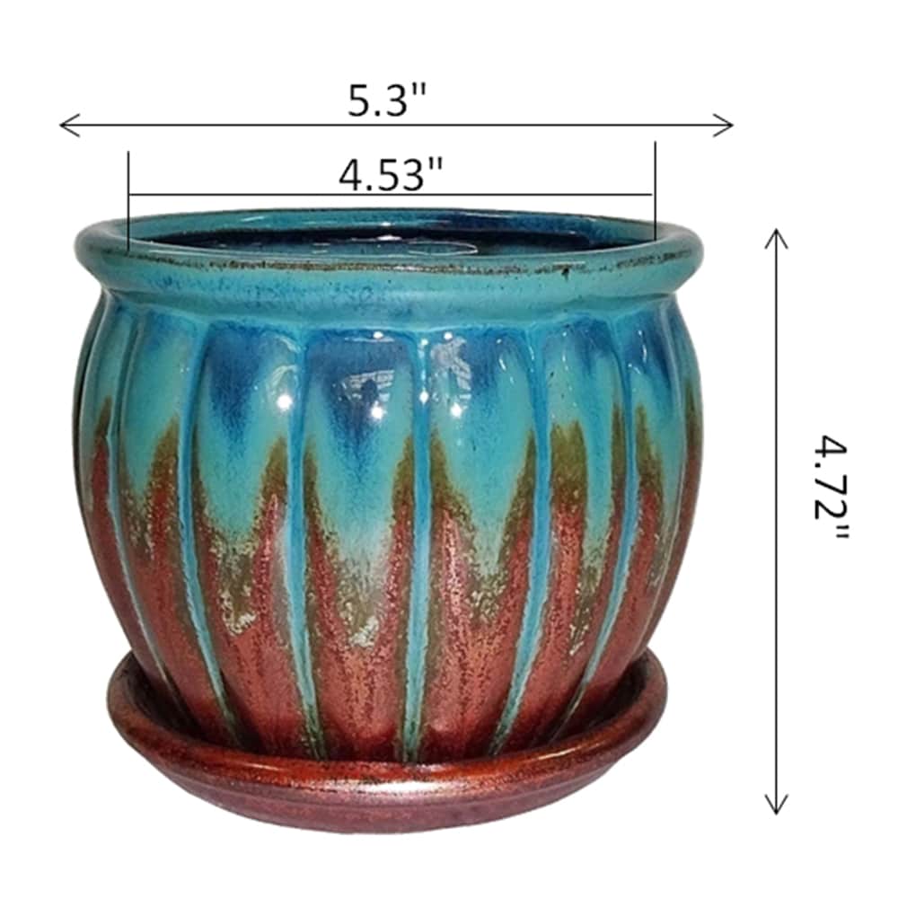 Ceramic Pots Planters Lowes.com