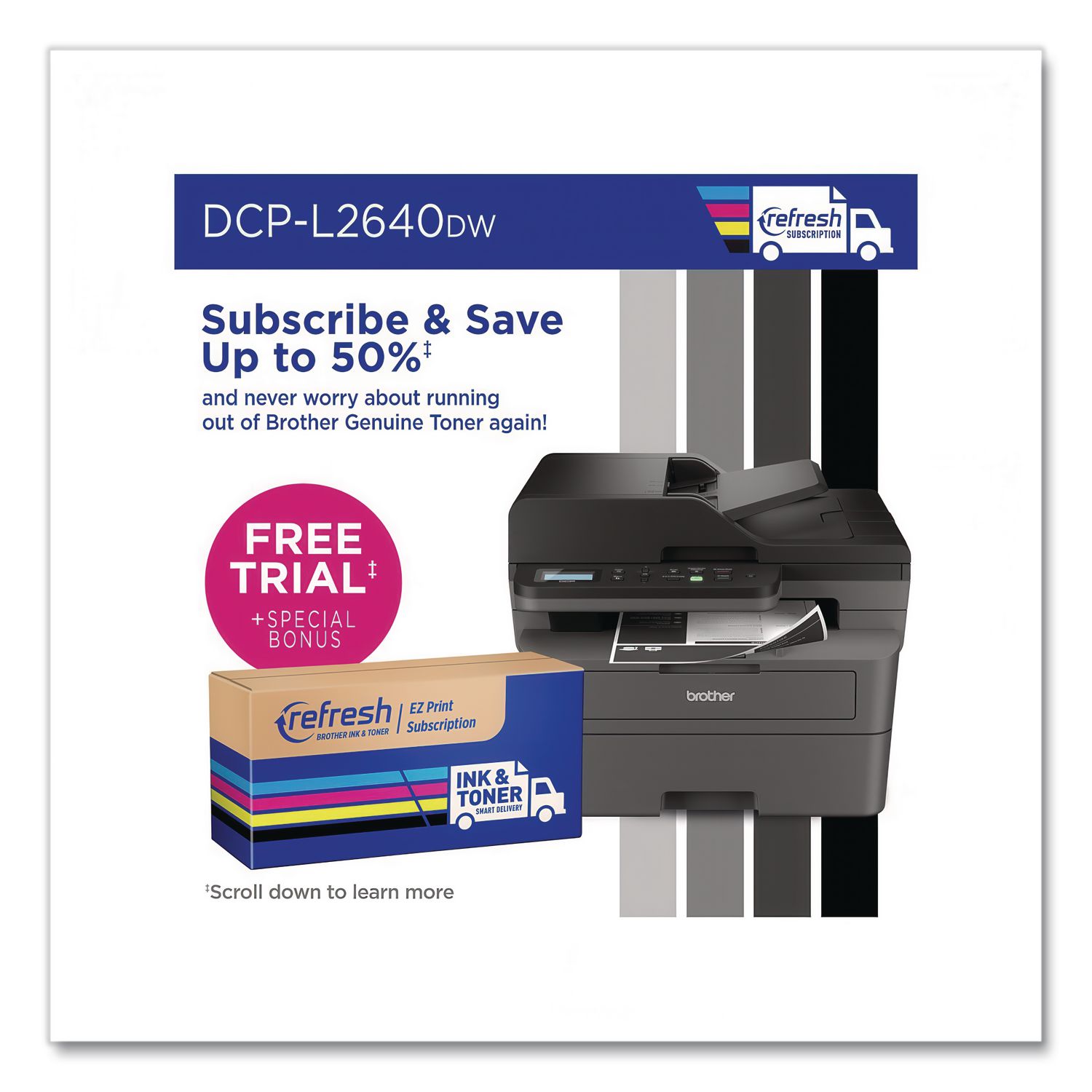 Brother DCPL2640DW printers - View #8