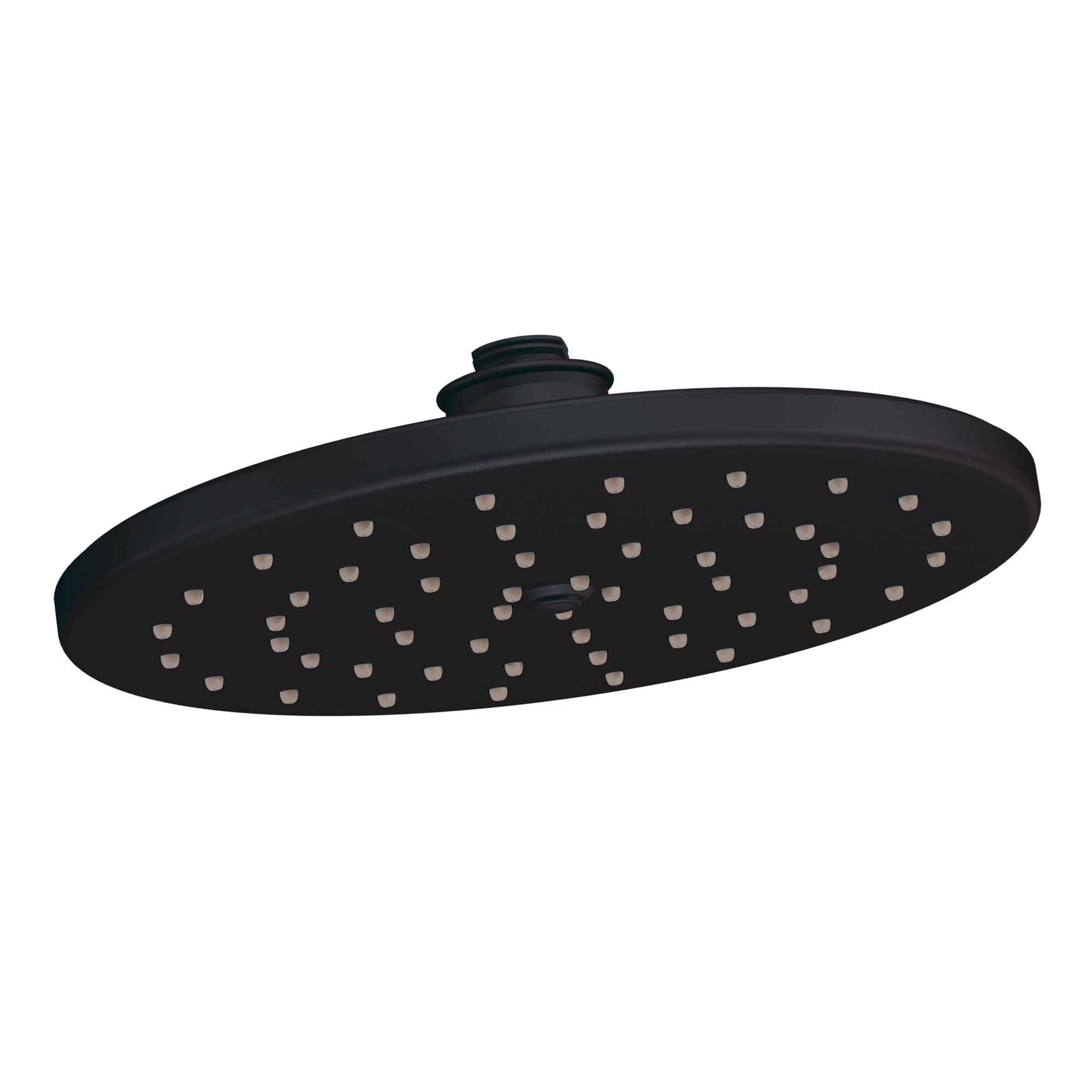 Moen S112EPWR Wrought Iron Sold separately Single function 10-Inches Round Bathtub and shower Faucet (Valve Not Included)