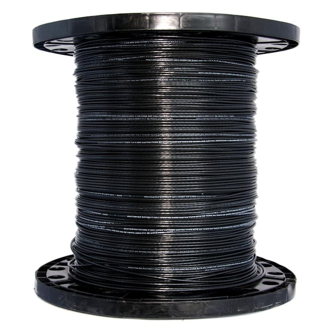 2,500 ft. 12 Gauge White Solid Copper THHN Wire