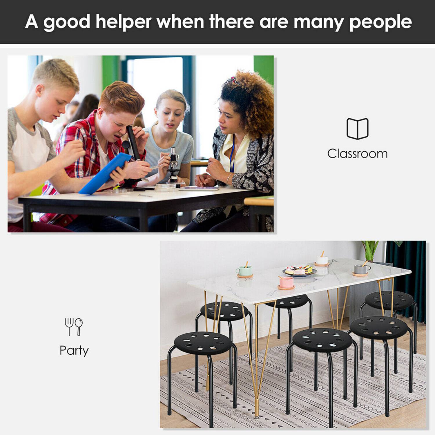 Costway CSHY000271 stools - View #7