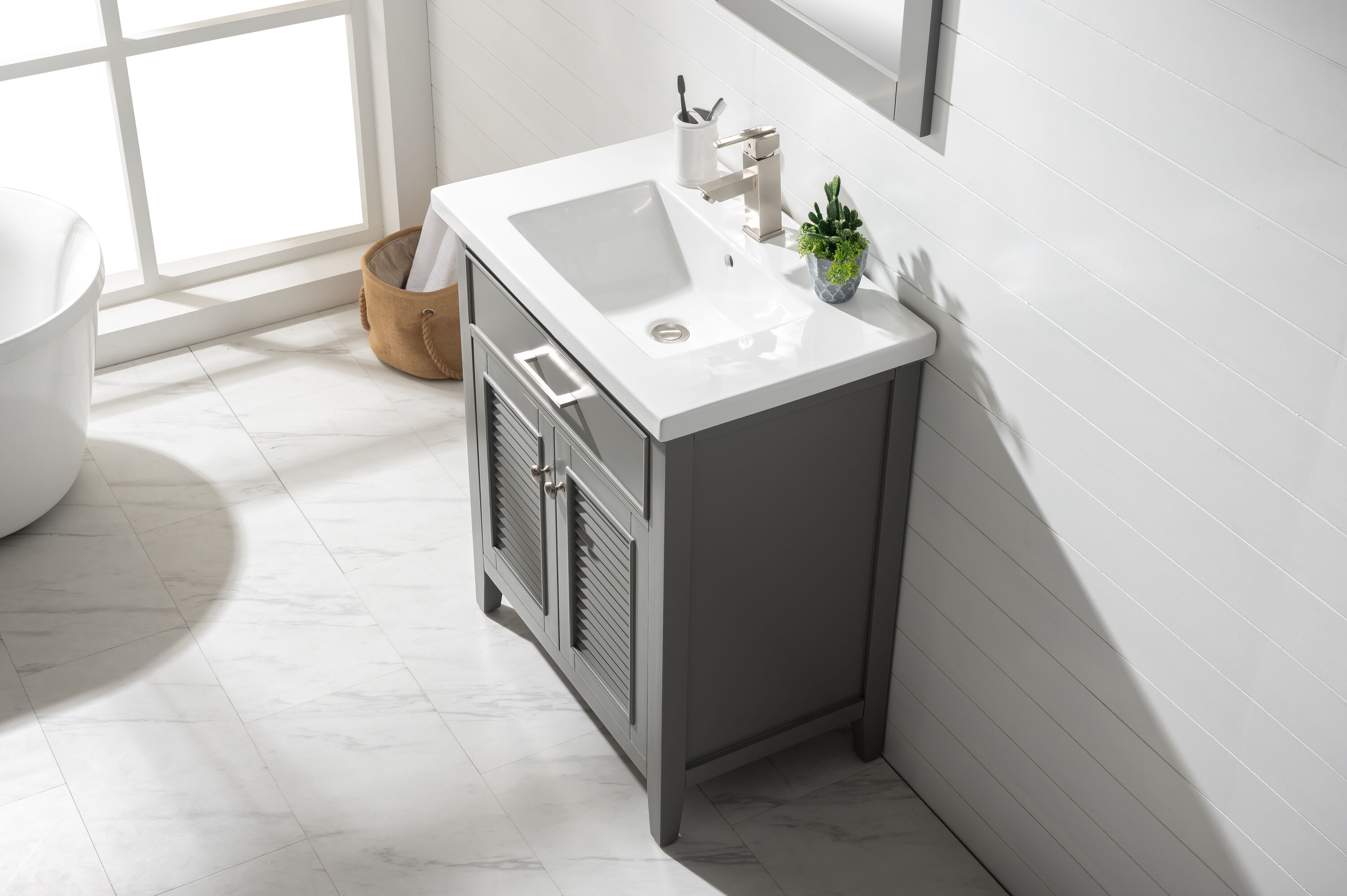 Design Element S09-30-GY Bath-Vanity-Combo - View #5