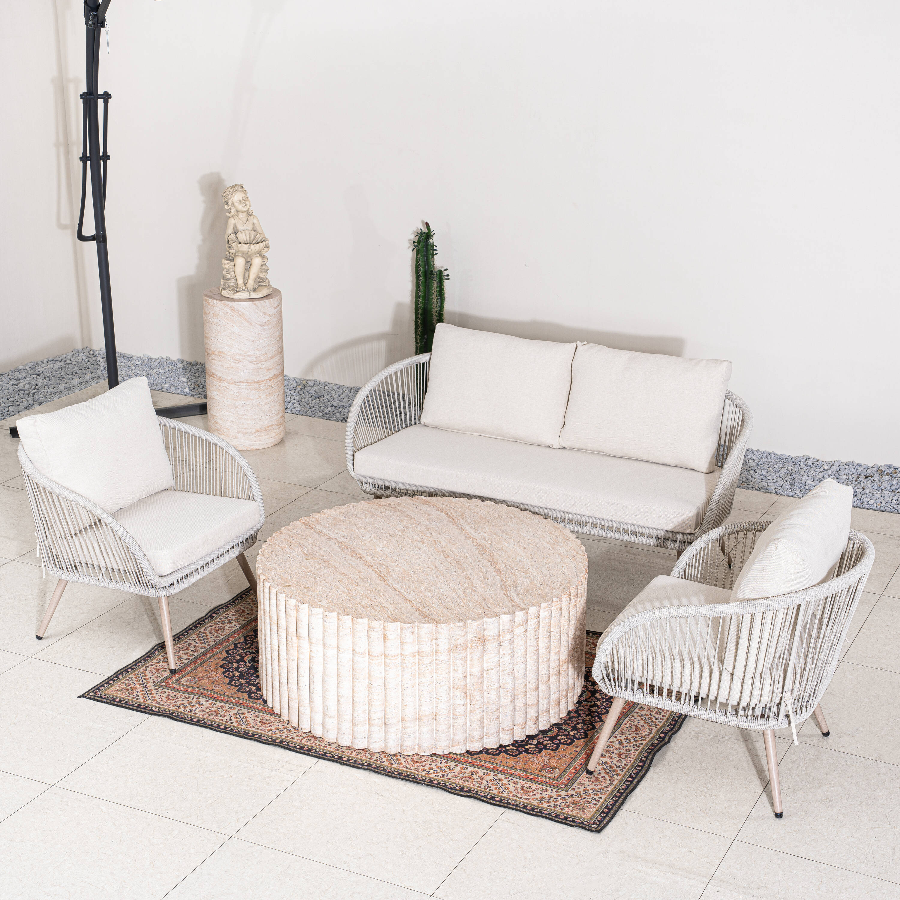 Direct Wicker DWS-2540&24934TA Patio-Conversation-Sets - View #2