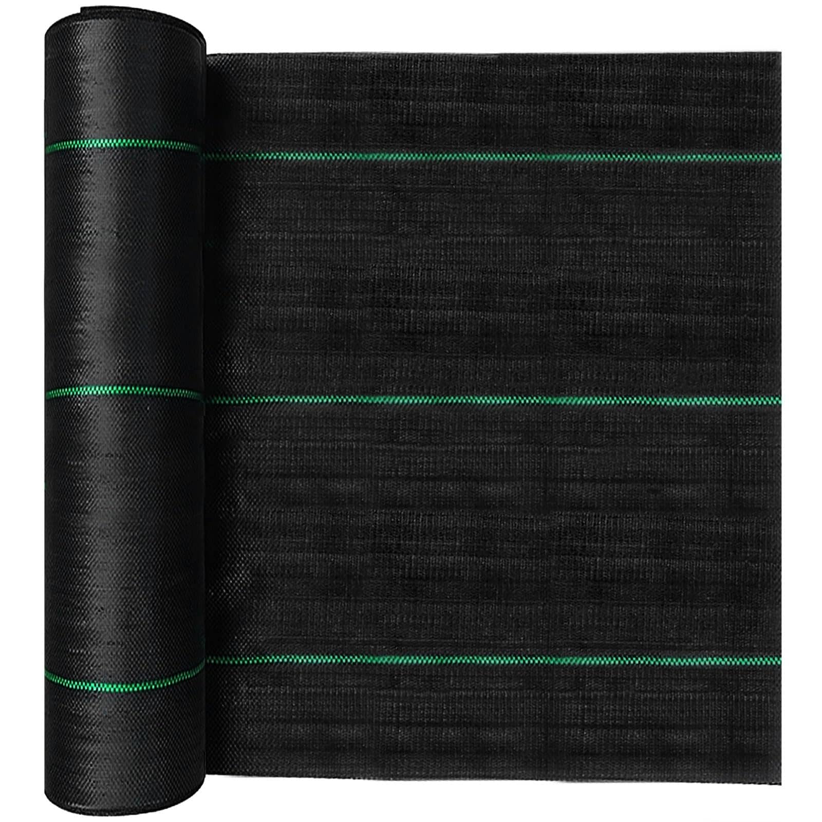 Lukvuzo -  3ft x 300ft Heavy Duty Landscape Fabric Roll Weed Barrier Geotextile Under Gravel Gard...