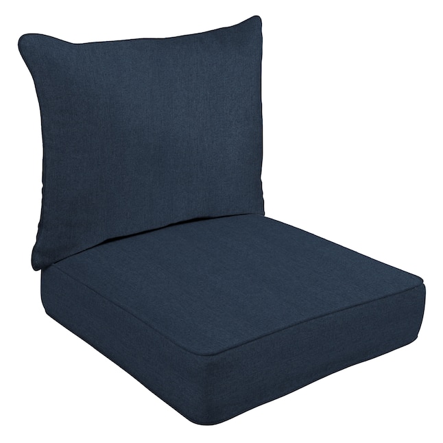Indigo Deep Seat Patio Chair Cushion, Sunbrella Dining Chair Cushions Canada
