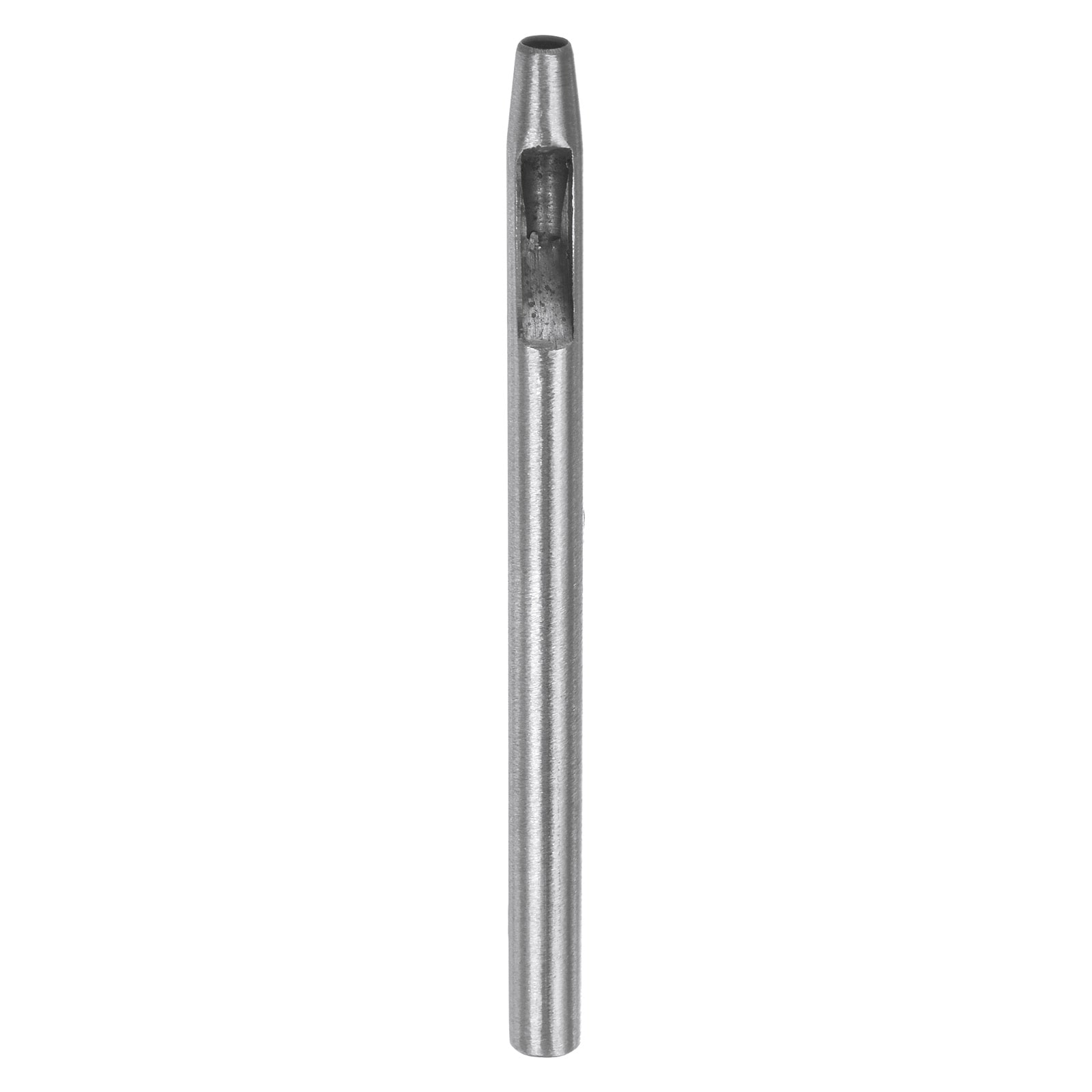 Harfington Hollow Punch for Leather 4mm Round Hole Punch Tool for Belt Puncher for Watch Belts Carbon Steel Punch Single Cut Leather Craft Paper Rubber Fabric Plastic Soft Material