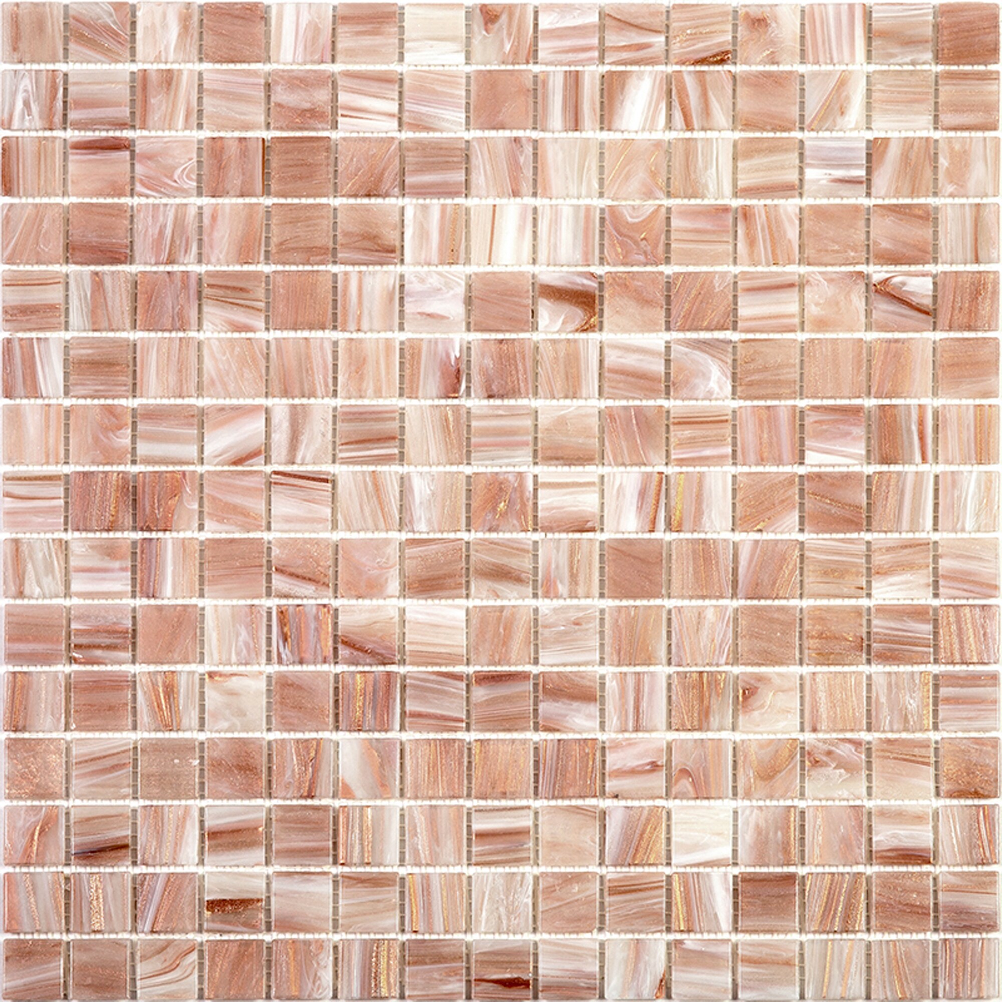 Apollo Tile Celestial Linen Beige 12-in x 12-in Glossy Glass Uniform Squares Floor and Wall Tile (20-sq. ft/ Carton)