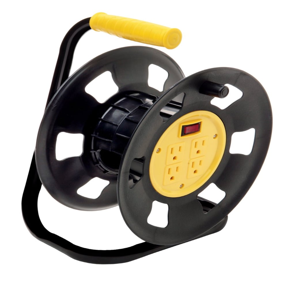 Plastic Cord Cable Storage Reel Cord Organizer Cable Tidy Reel For