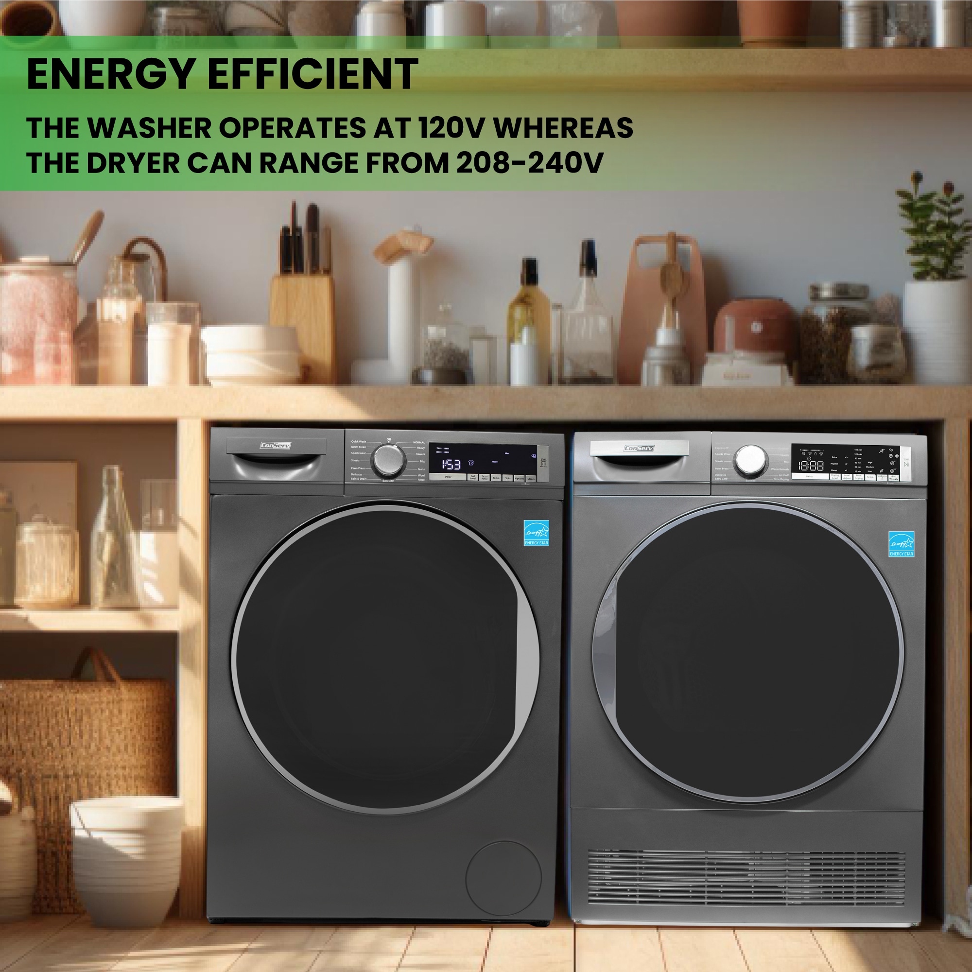 ConServ CW 2240 + CD 4040 T Combo-Washer-And-Dryer - View #9