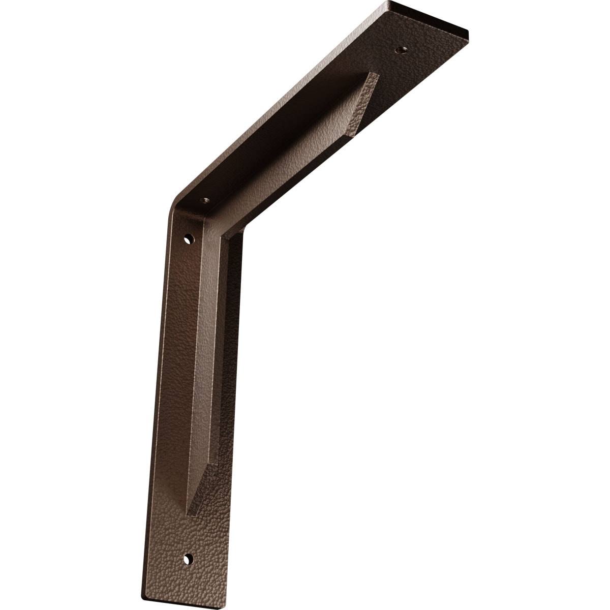 Ekena Millwork BKTM02X10X10STHDB Stockport 10-in x 2-in x 10-in Bronze Steel Countertop support bracket