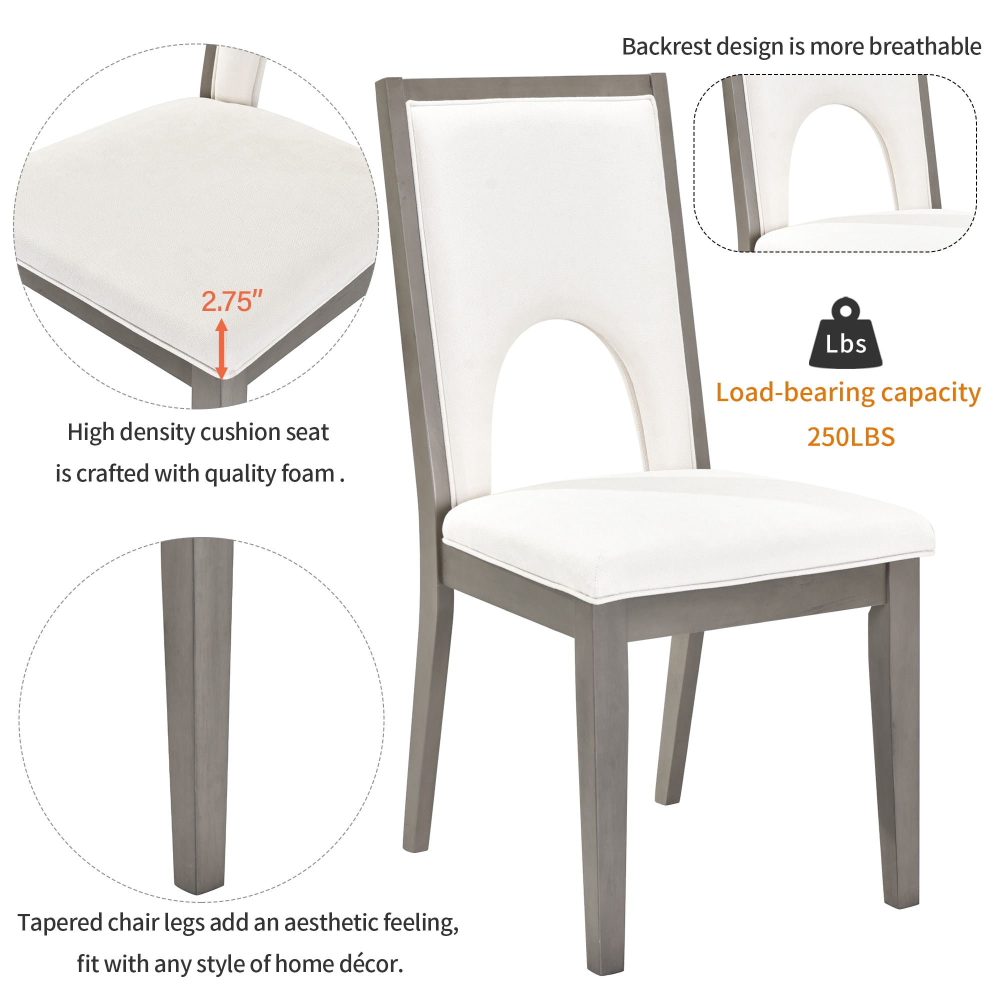 Mondawe OR-S0060E-TR Dining-Sets - View #7
