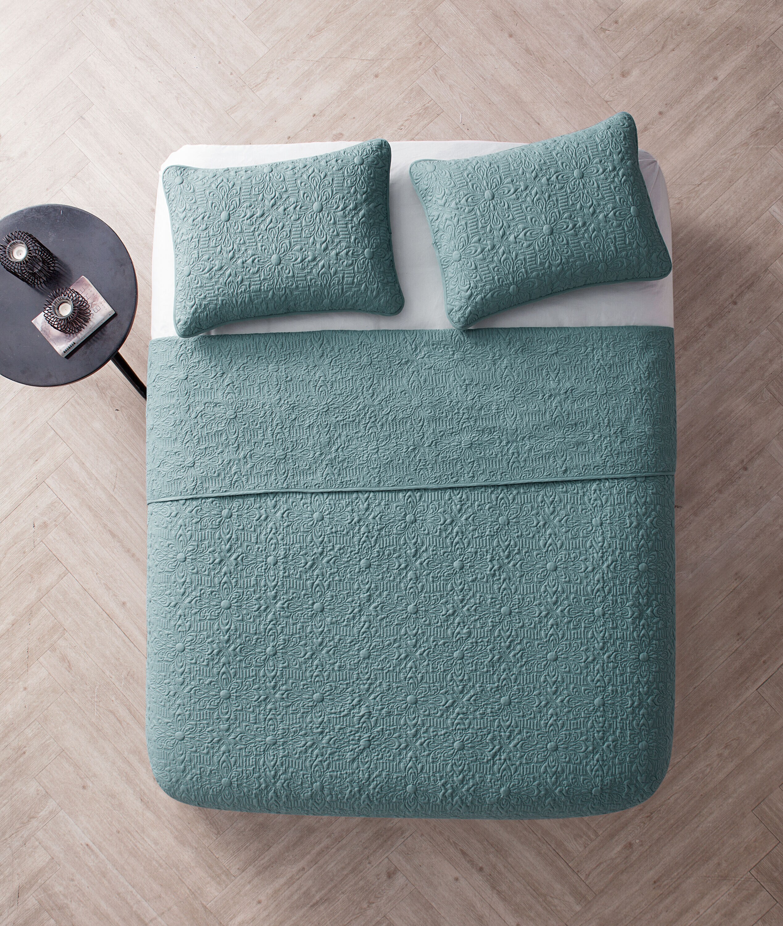 VCNY Home CAR3QTKINGINSAGE bedding - View #7