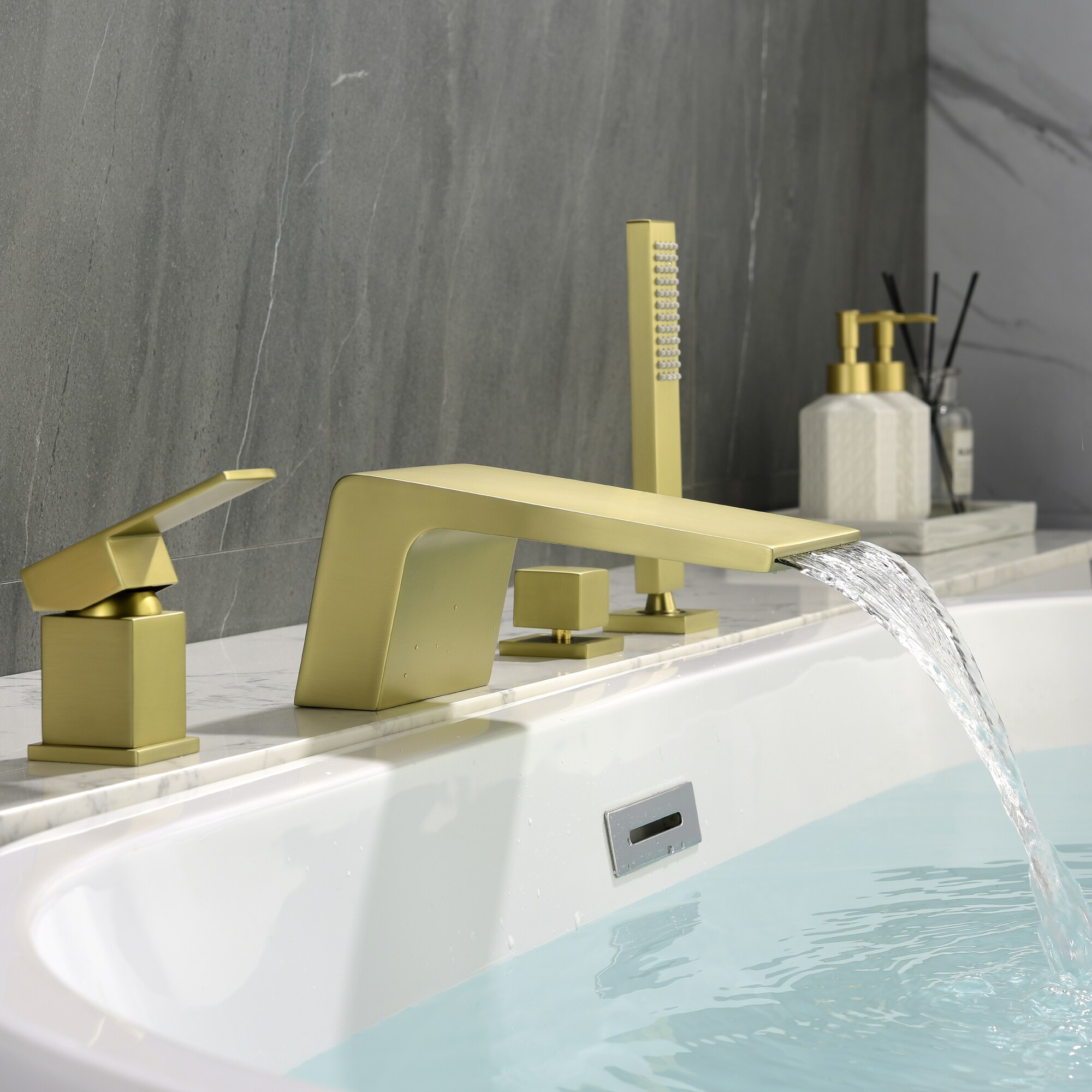 Clihome CSMD-BF17-24BG Roman-Tub-Faucets - View #2