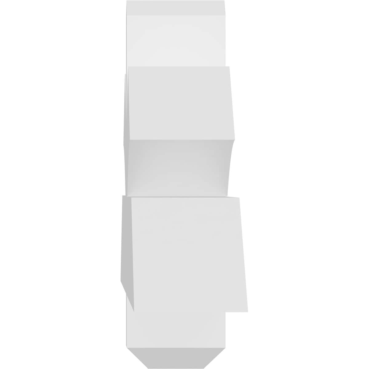 Ekena Millwork GBP072X12X0404RED00 Exterior-Brackets-Braces - View #3