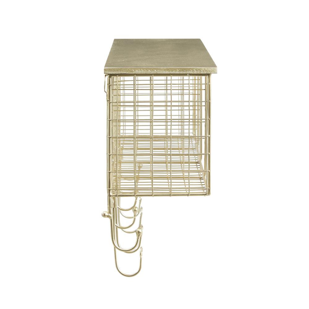 Linon WL274GOLD01 Free-Standing-Shelving - View #4
