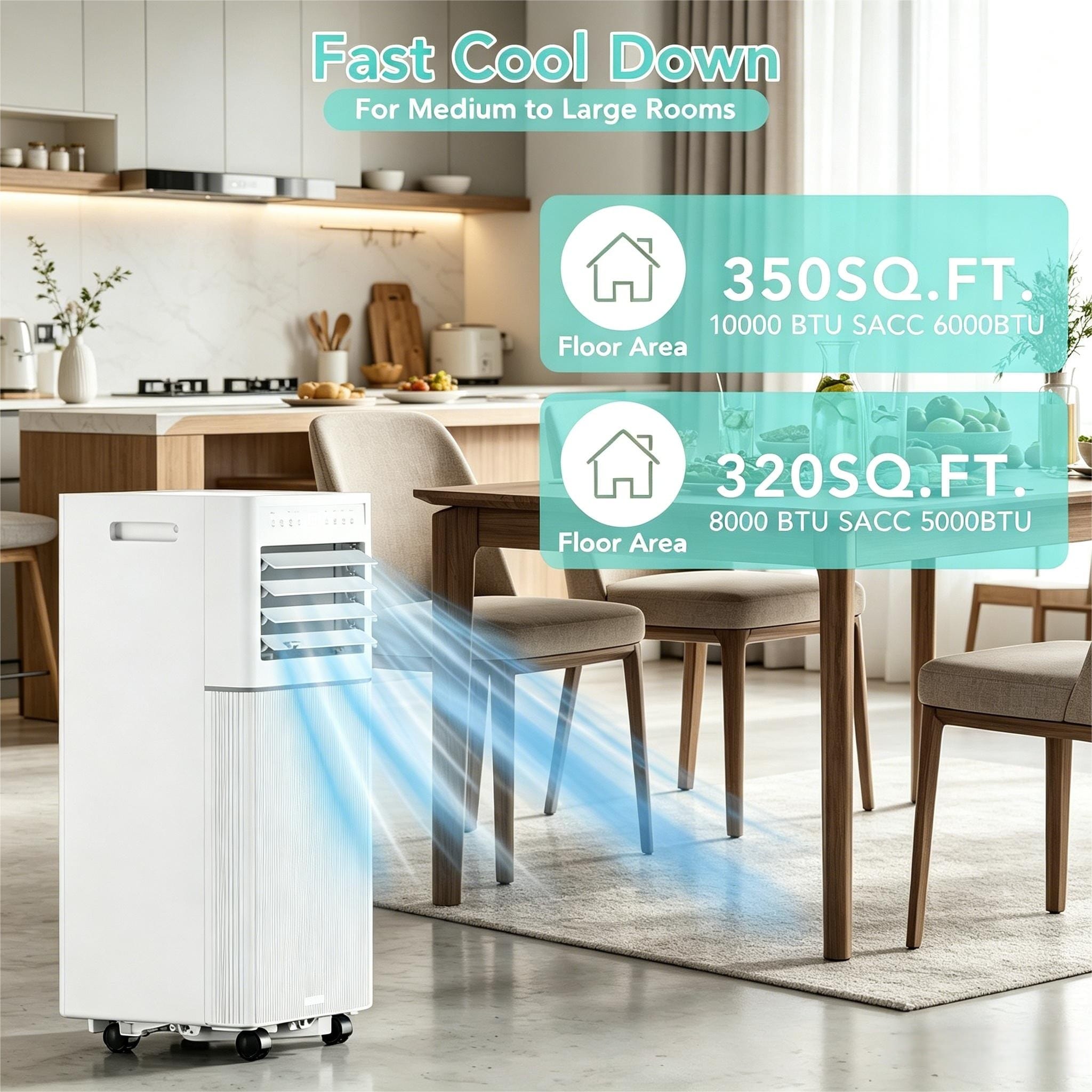 COWSAR AC5420-8K Portable-Air-Conditioners - View #5