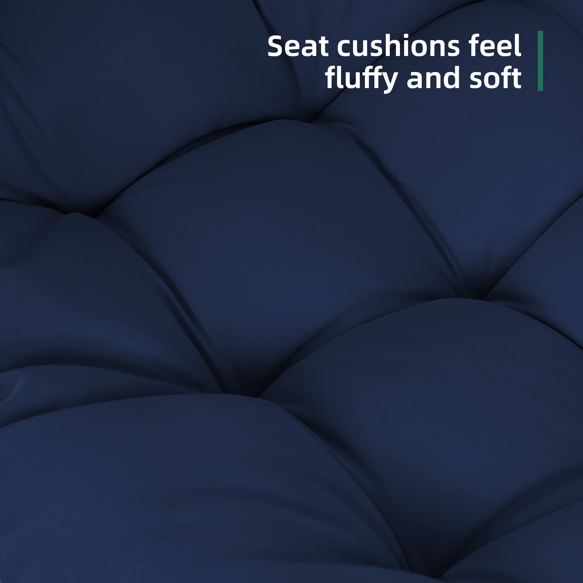 UPHA Y10BE-2A2BC-NAVYBLUE Patio-Chairs - View #4