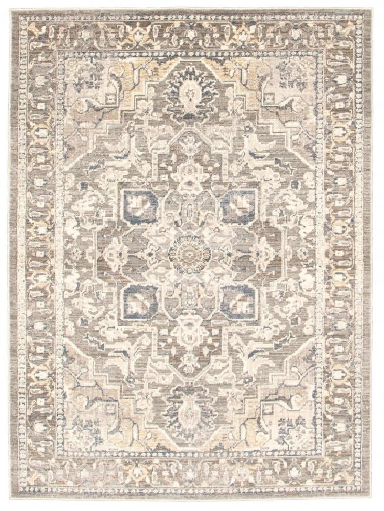 345467 Hand-Knotted Heritage Casual Grey Rug 8'0 x 10'1 eCarpet Gallery Large Area Rug for Living Room Bedroom