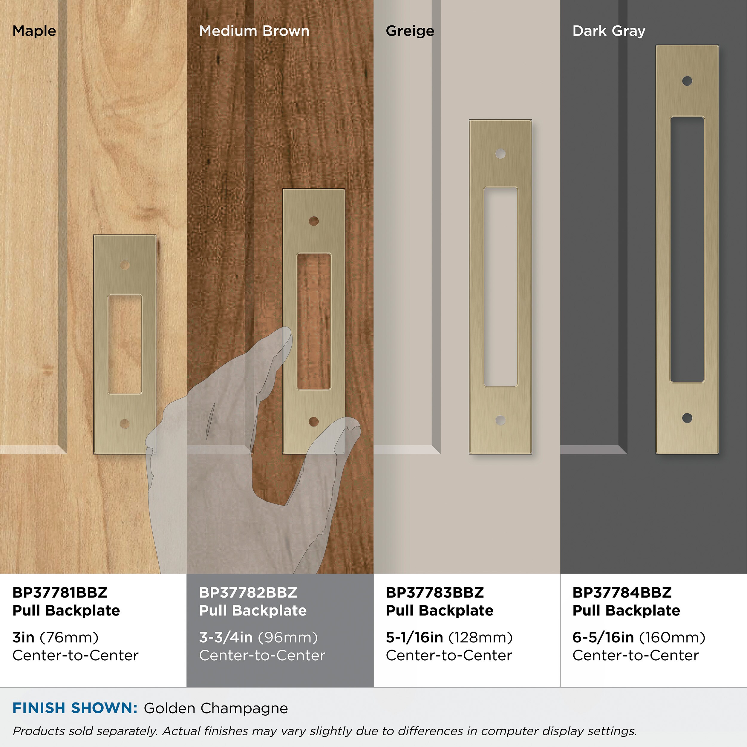 Amerock BP37782BBZ Drawer-Hardware - View #7