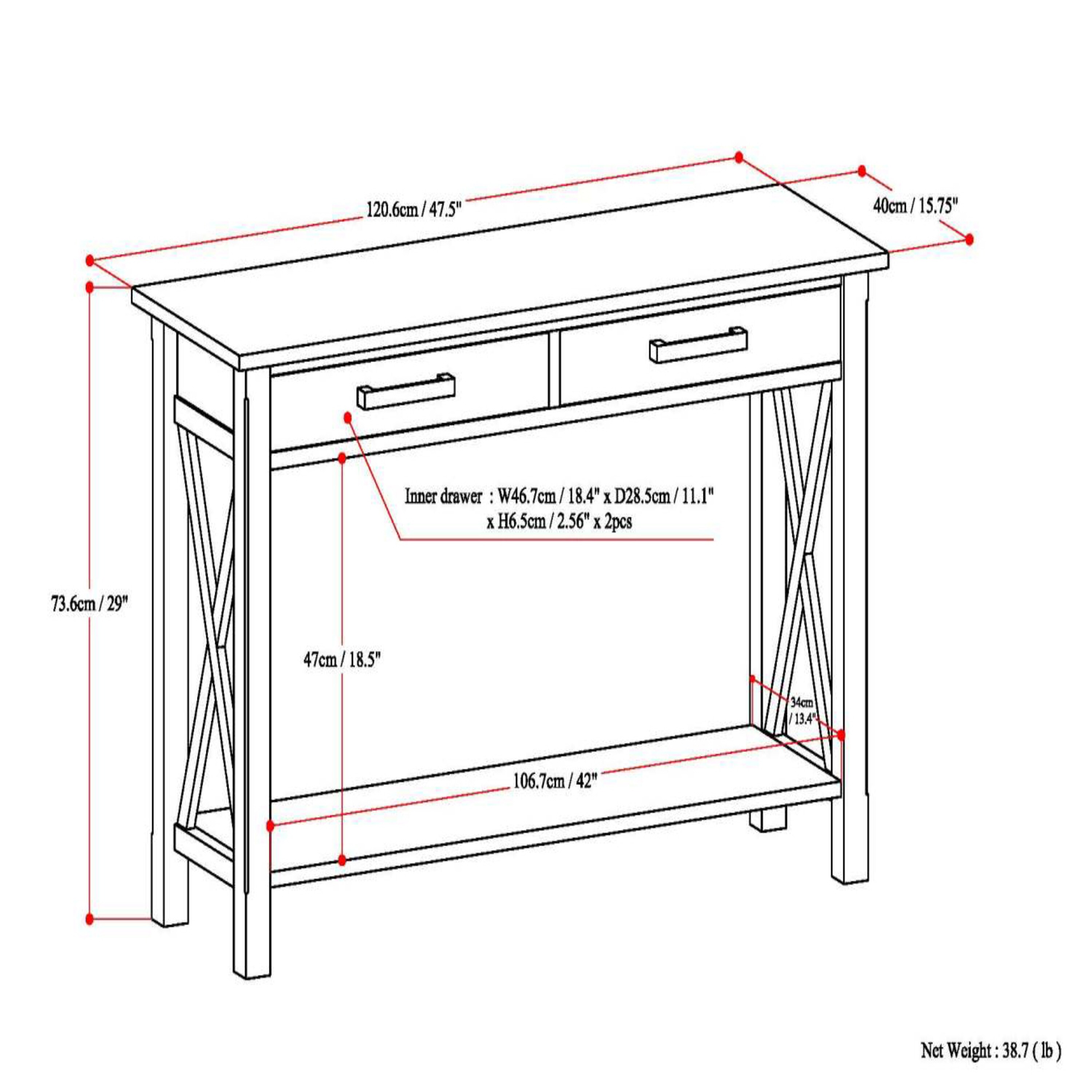 Simpli Home AXCKIT06-BL Console-Sofa-Tables - View #9