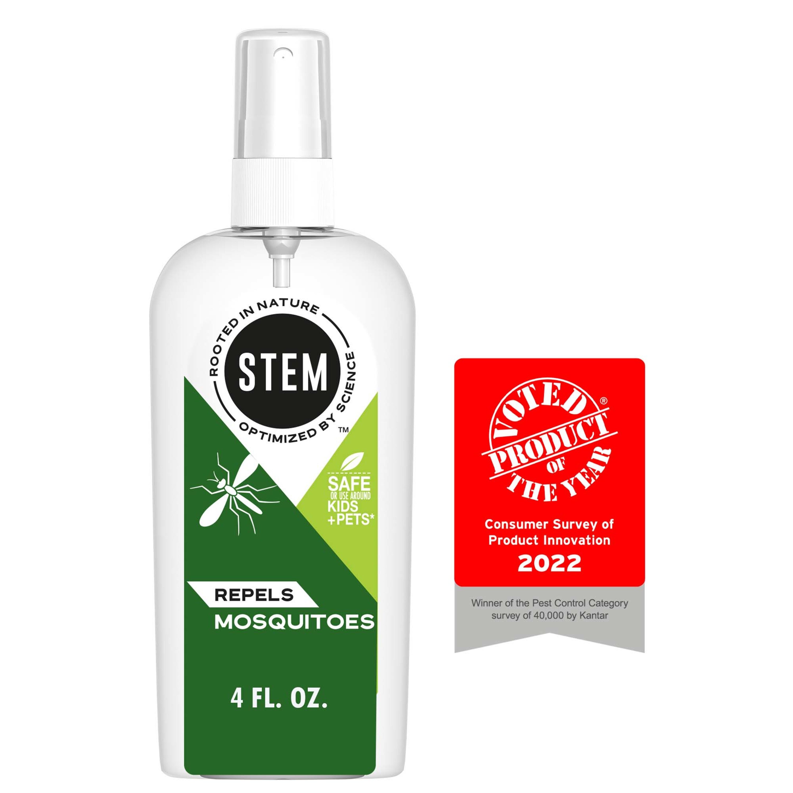 STEM 4-oz Mosquito Repellent Unscented Skin Indoor/Outdoor Bug Spray