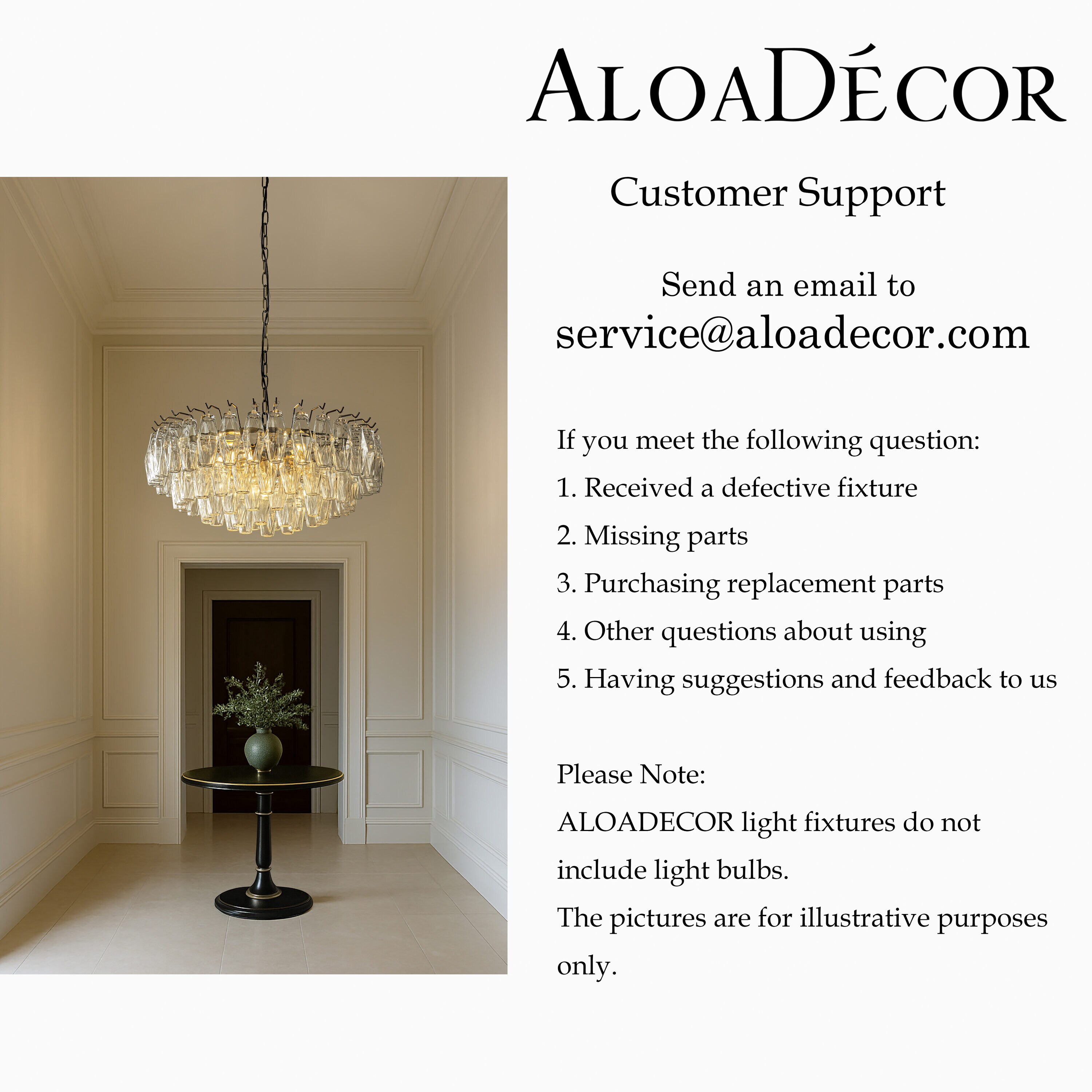 AloaDecor Lighting L7445D7010A b090015 - View #9