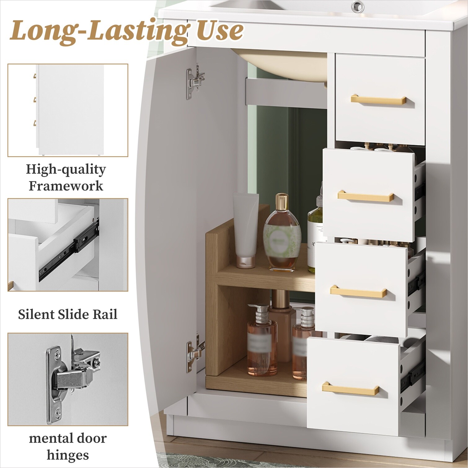 SunJet N75SNR0D0IYL Bath-Vanity-Combo - View #3