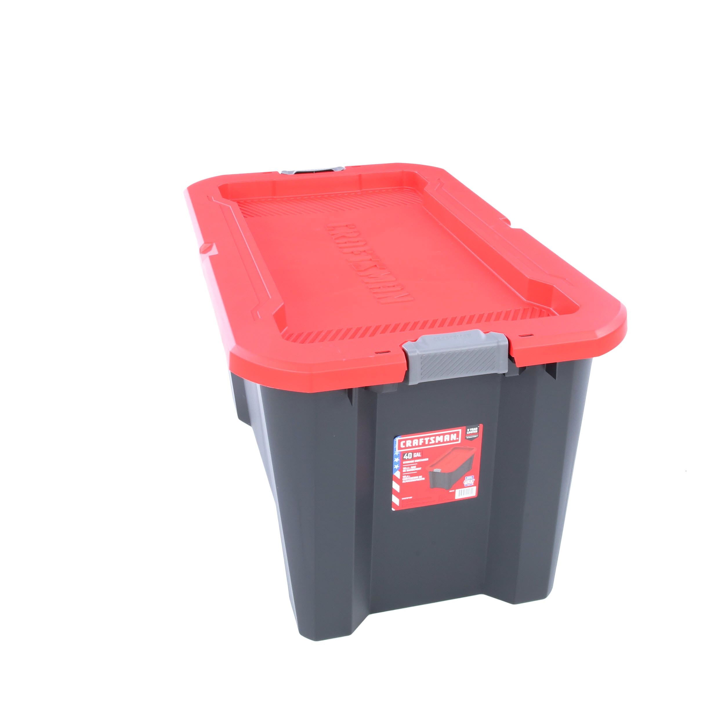 craftsman 40 gallon storage container