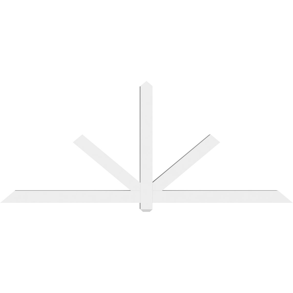 Ekena Millwork GBP096X40X0404KEN00 Exterior-Brackets-Braces - View #2