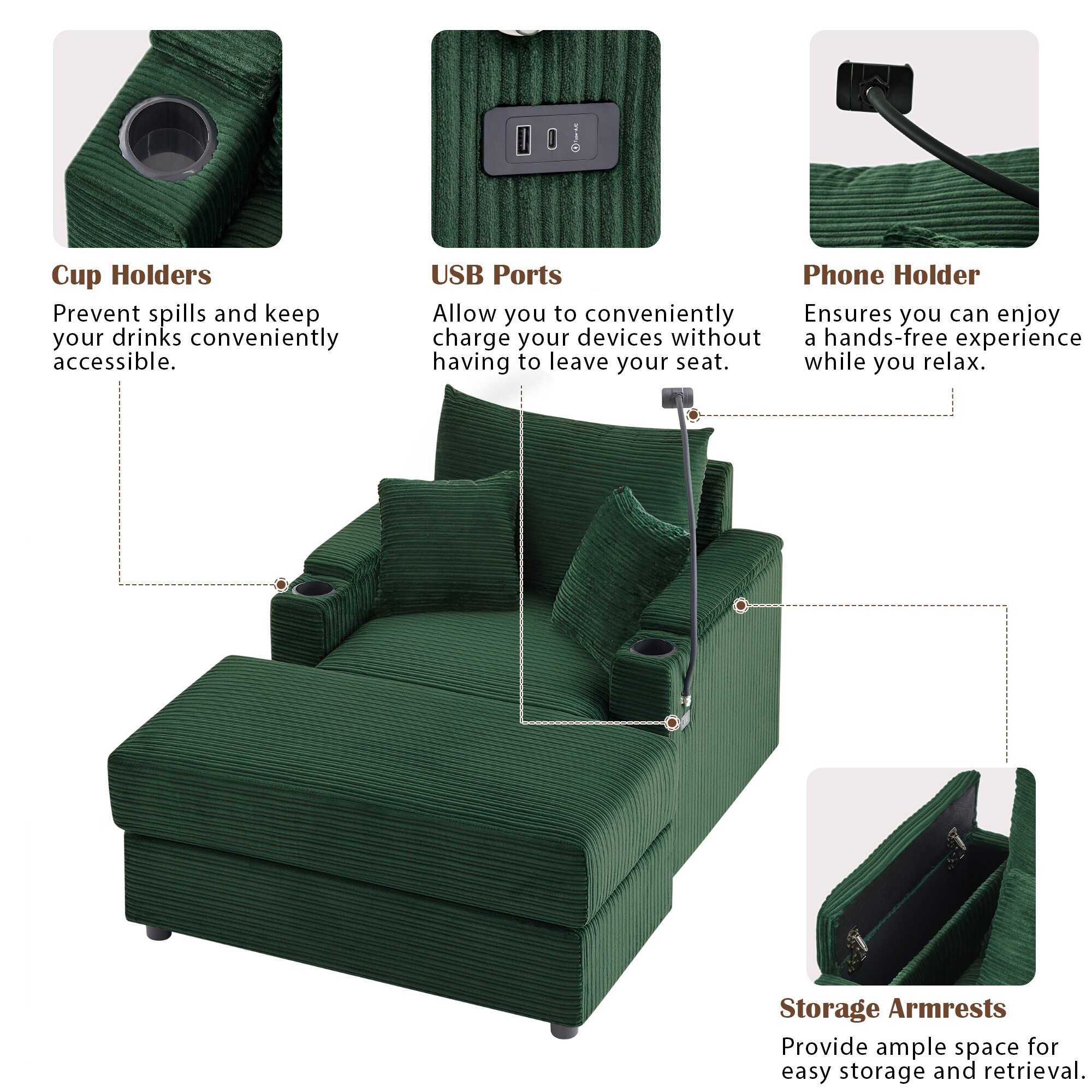 LUXEYARD DS-L-YC539 Sofas-Loveseats - View #10