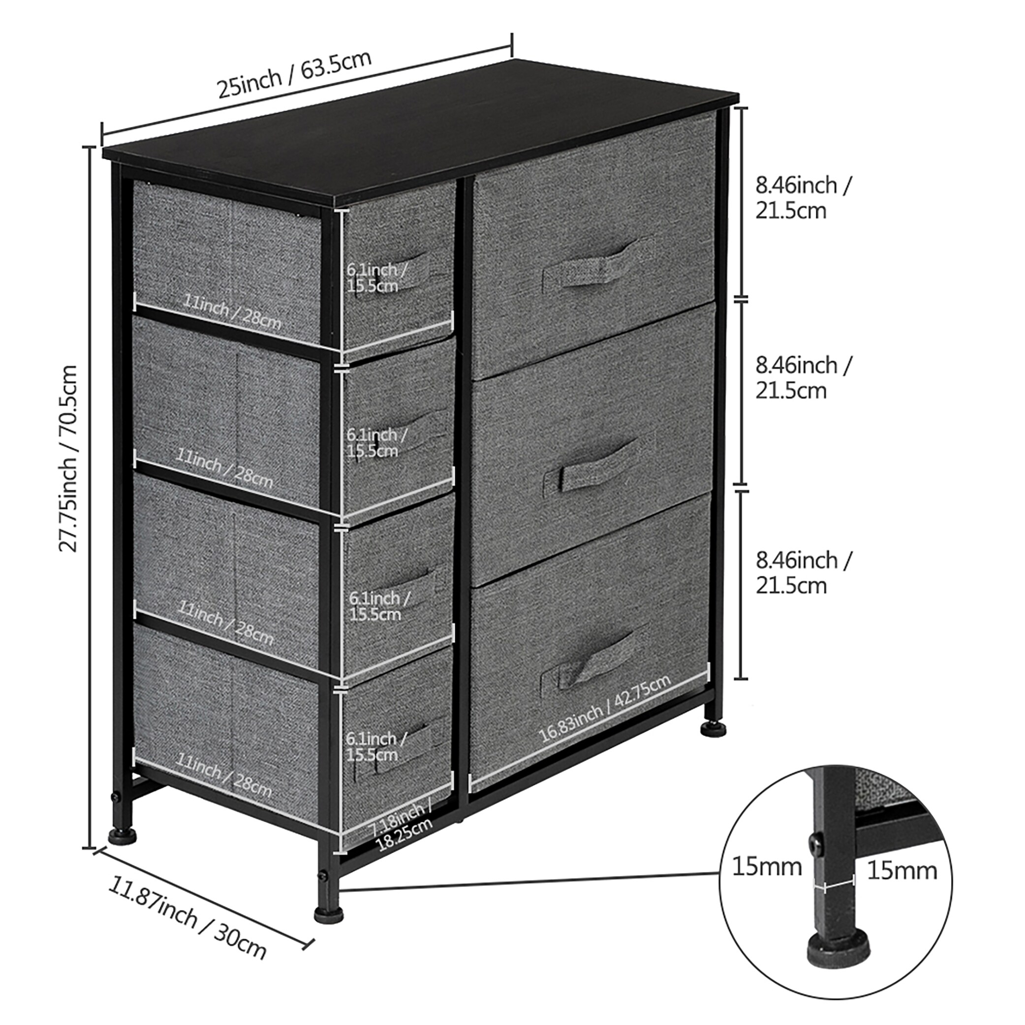 Winado 972373063770 End-Tables - View #7