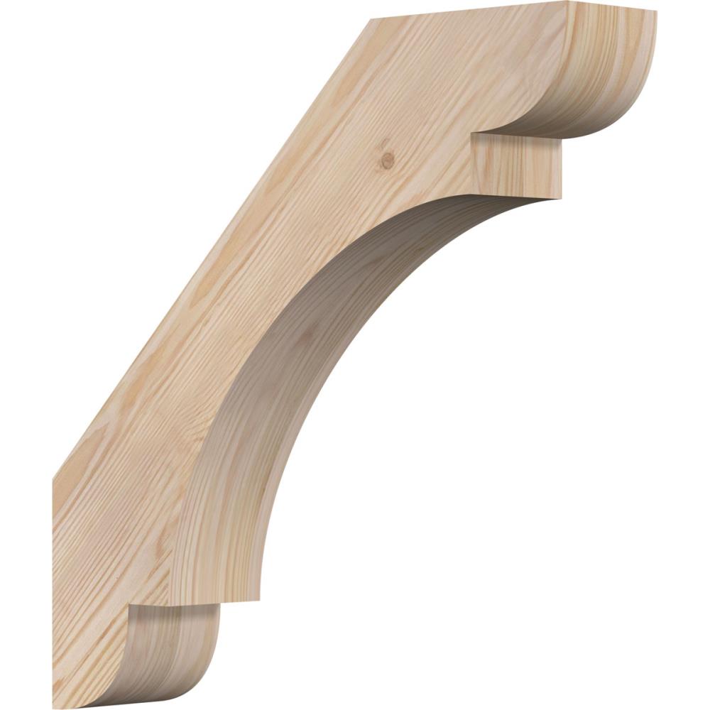 Ekena Millwork BRC04X18X18OLY00SDF 3-1/2-in x 18-in x 18-in Douglas Fir Unfinished Wood Olympic smooth