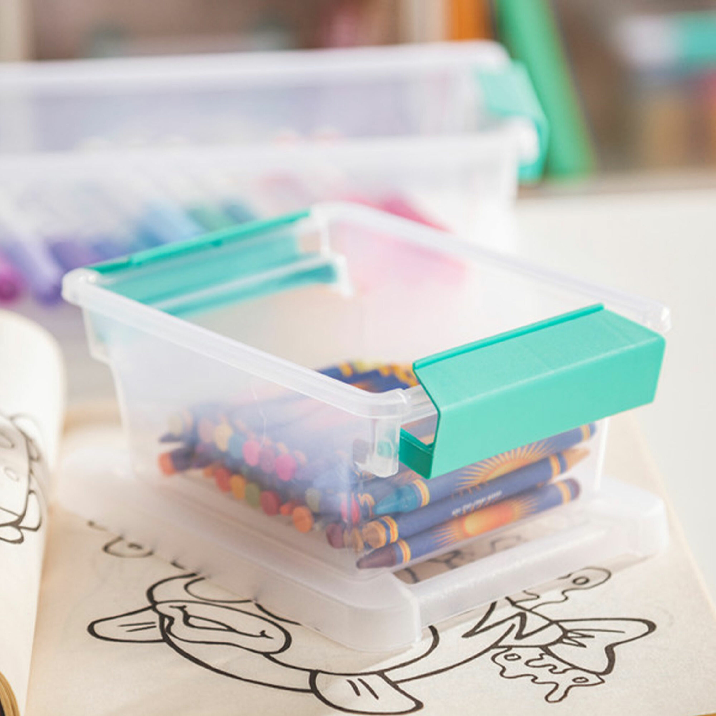 Sterilite 100385 Plastic-Storage-Totes - View #4