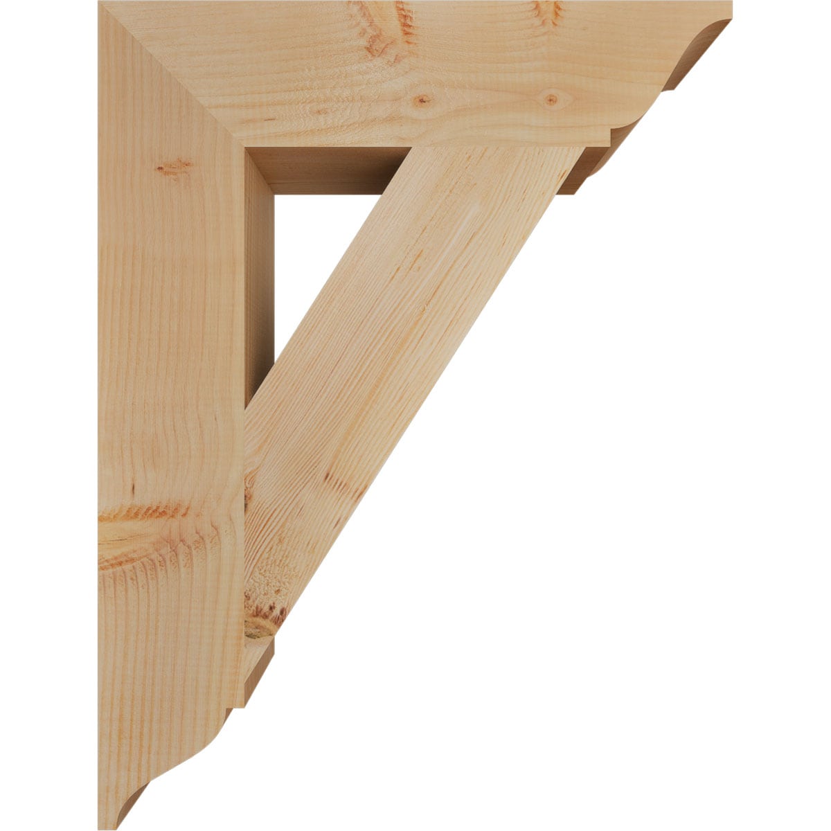 Ekena Millwork BKT06X26X34TRA01SDF Exterior-Brackets-Braces - View #3