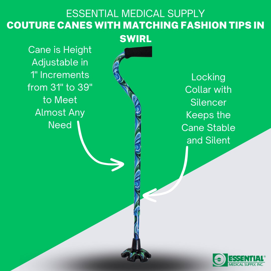 Essential Medical Supply W1343S Walking-Canes - View #3