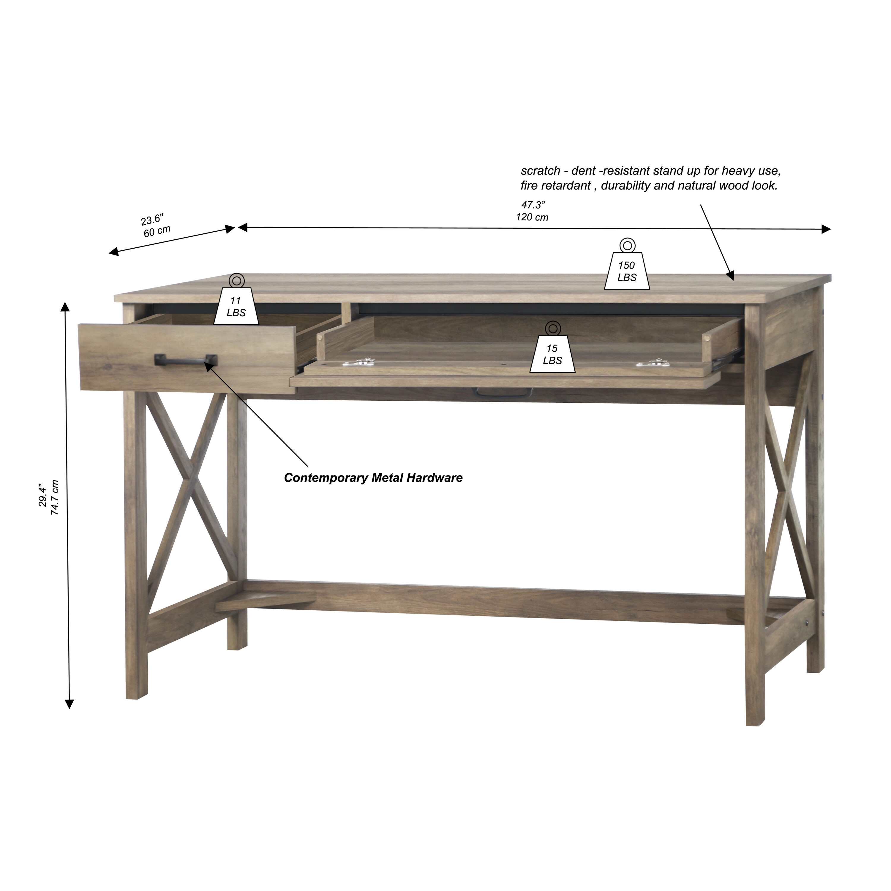 Saint Birch SBAK1801WDRO desks - View #8