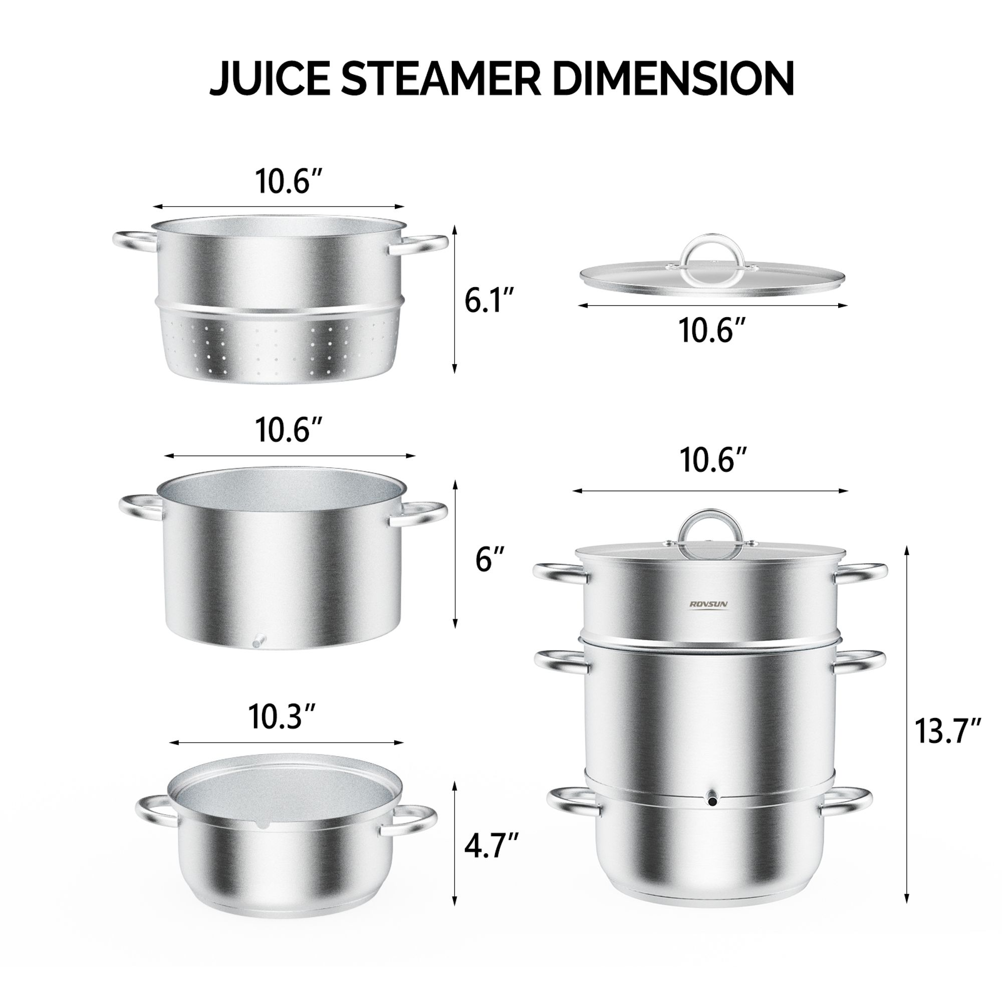 Winado G47001110 Stock-Pots - View #4