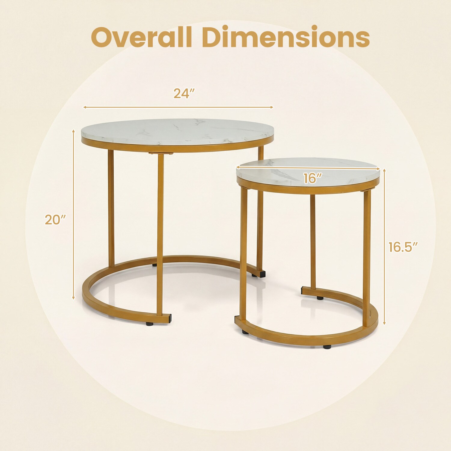 Volenca VOL-CNX0BL Coffee-Tables - View #3