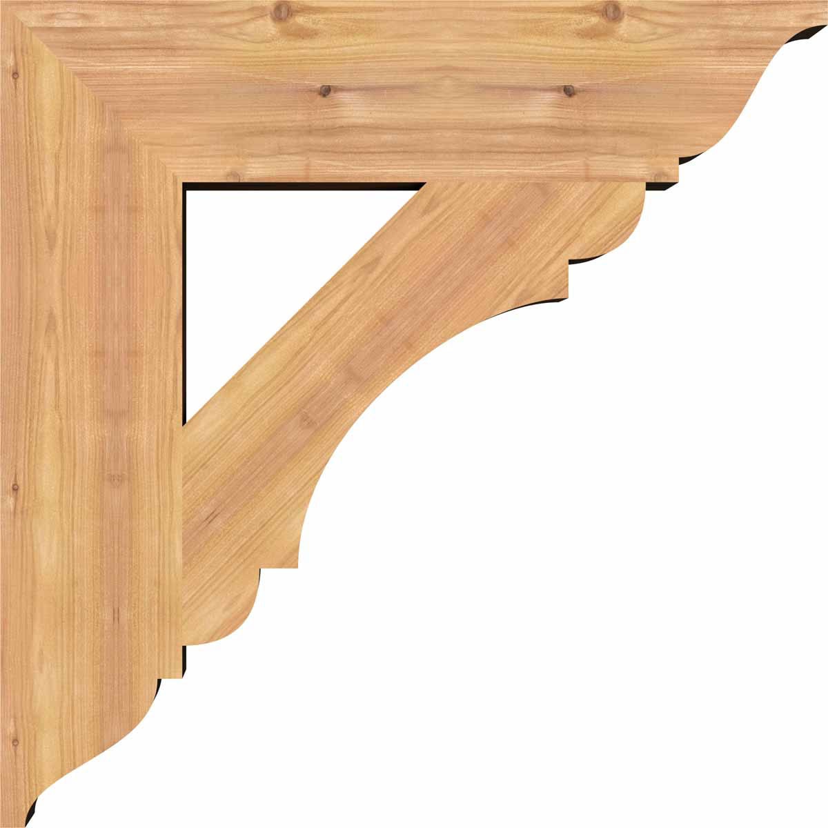 Ekena Millwork BKT06X26X26OLY01SWR Exterior-Brackets-Braces - View #3