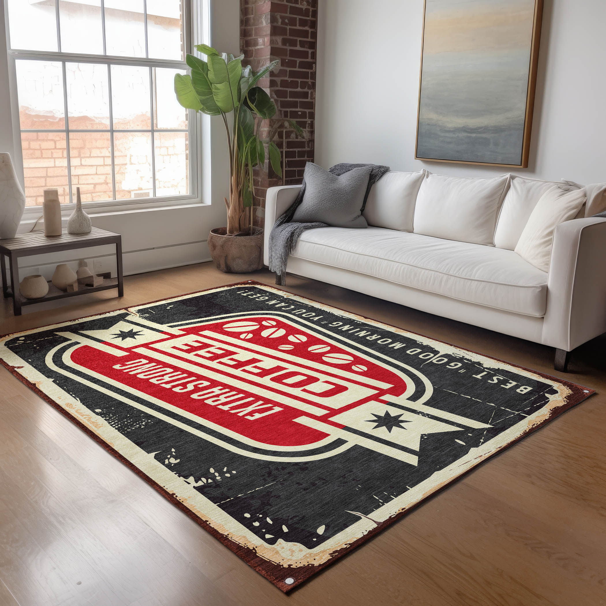 Addison Rugs AMF166MI8X10 Mayfield AMF166MI 8 x 10 (ft) Loomed Polyester Midnight Rectangular Indoor Geometric Machine washable Area rug