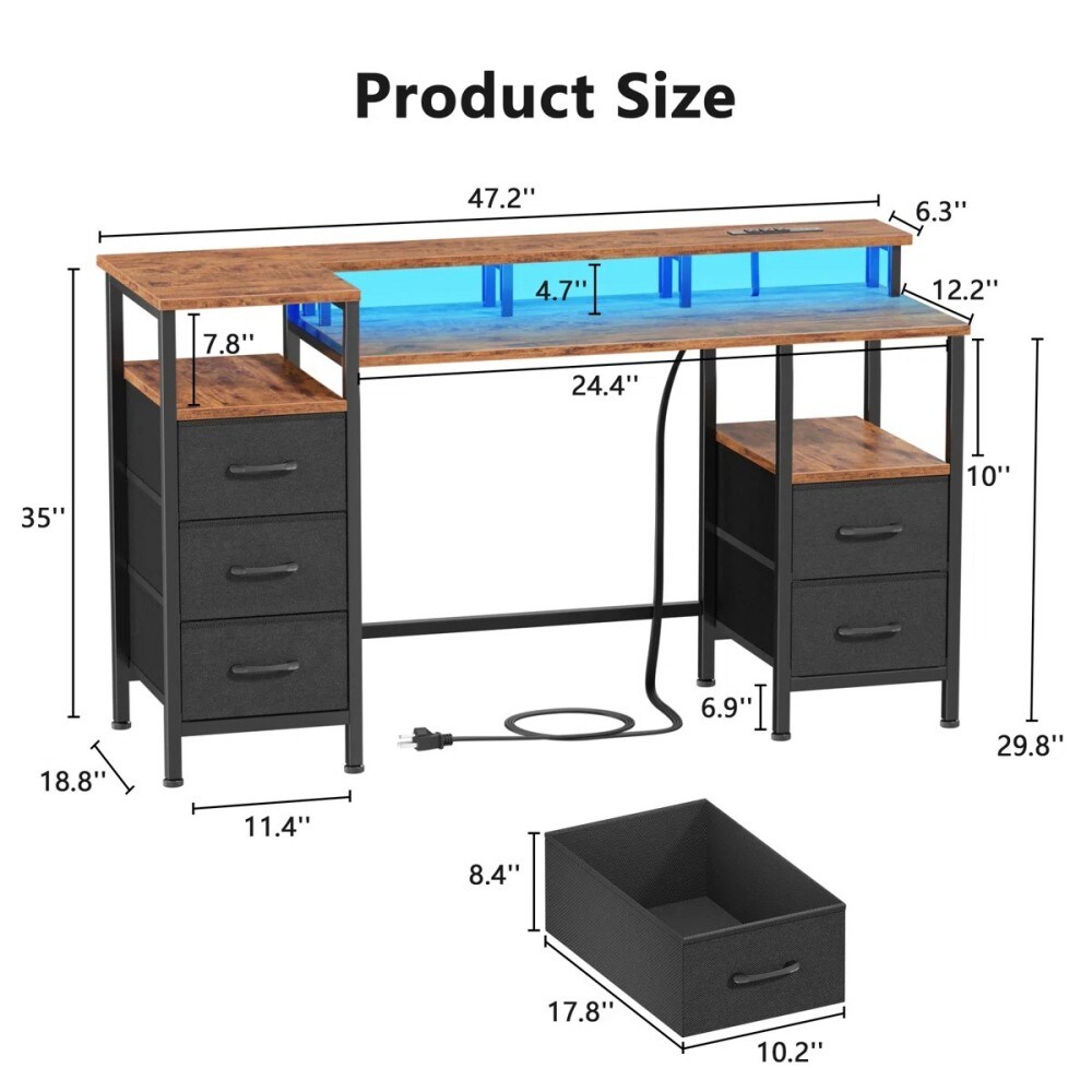 Furologee CD-031V1-CL-47-1-RB desks - View #2