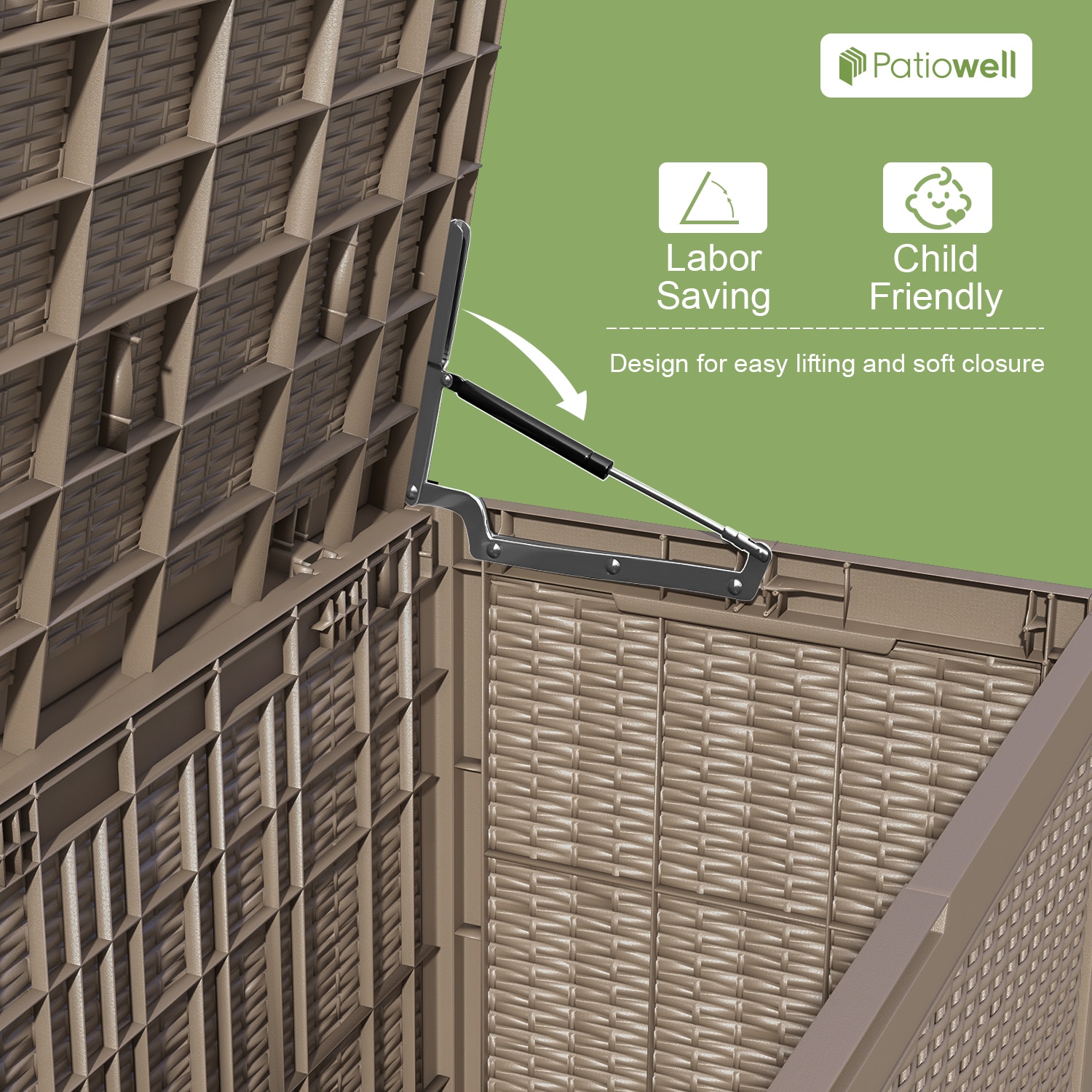 Patiowell WES-PSB1380RGY Deck-Boxes - View #9