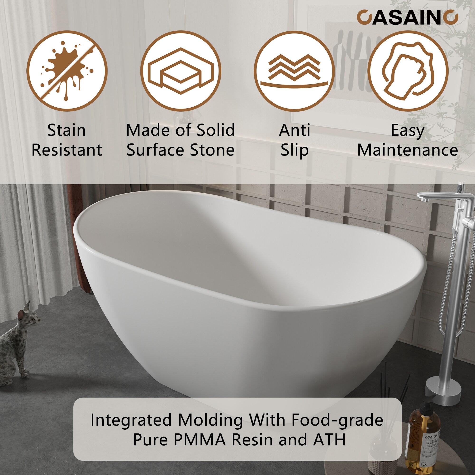 CASAINC CA06005S71MW bathtubs - View #7