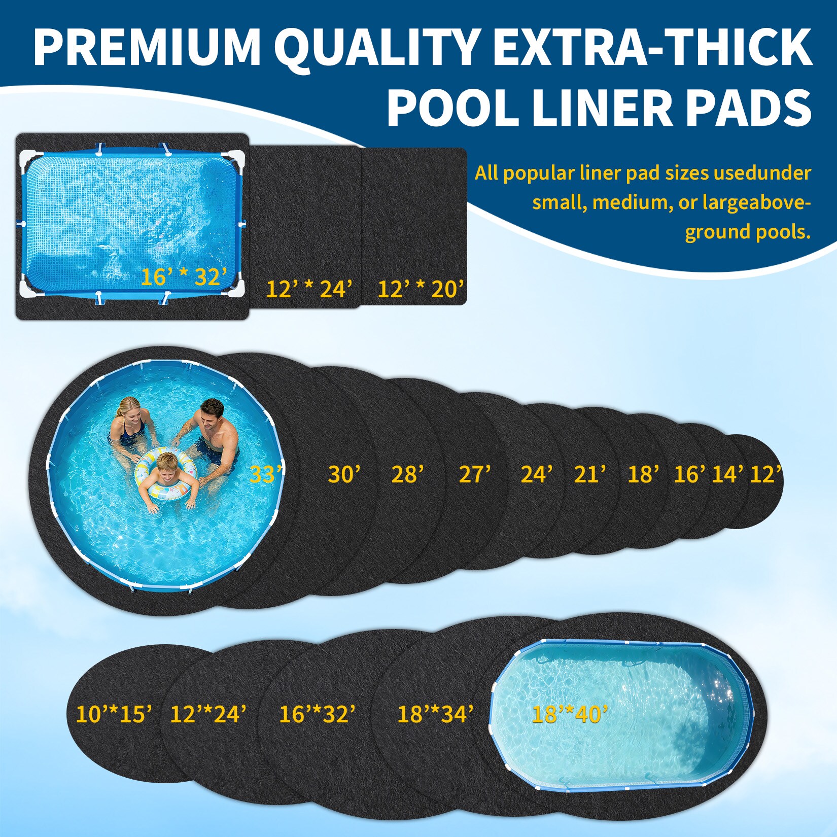 Garvee AGHUS1E1769 Pool-Liners - View #5