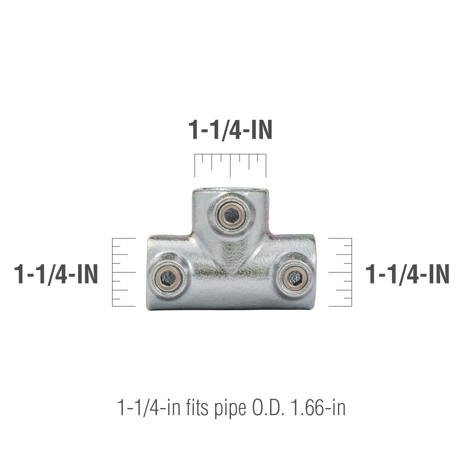 SteelTek 670-406HC Structural-Pipe-Fittings - View #3