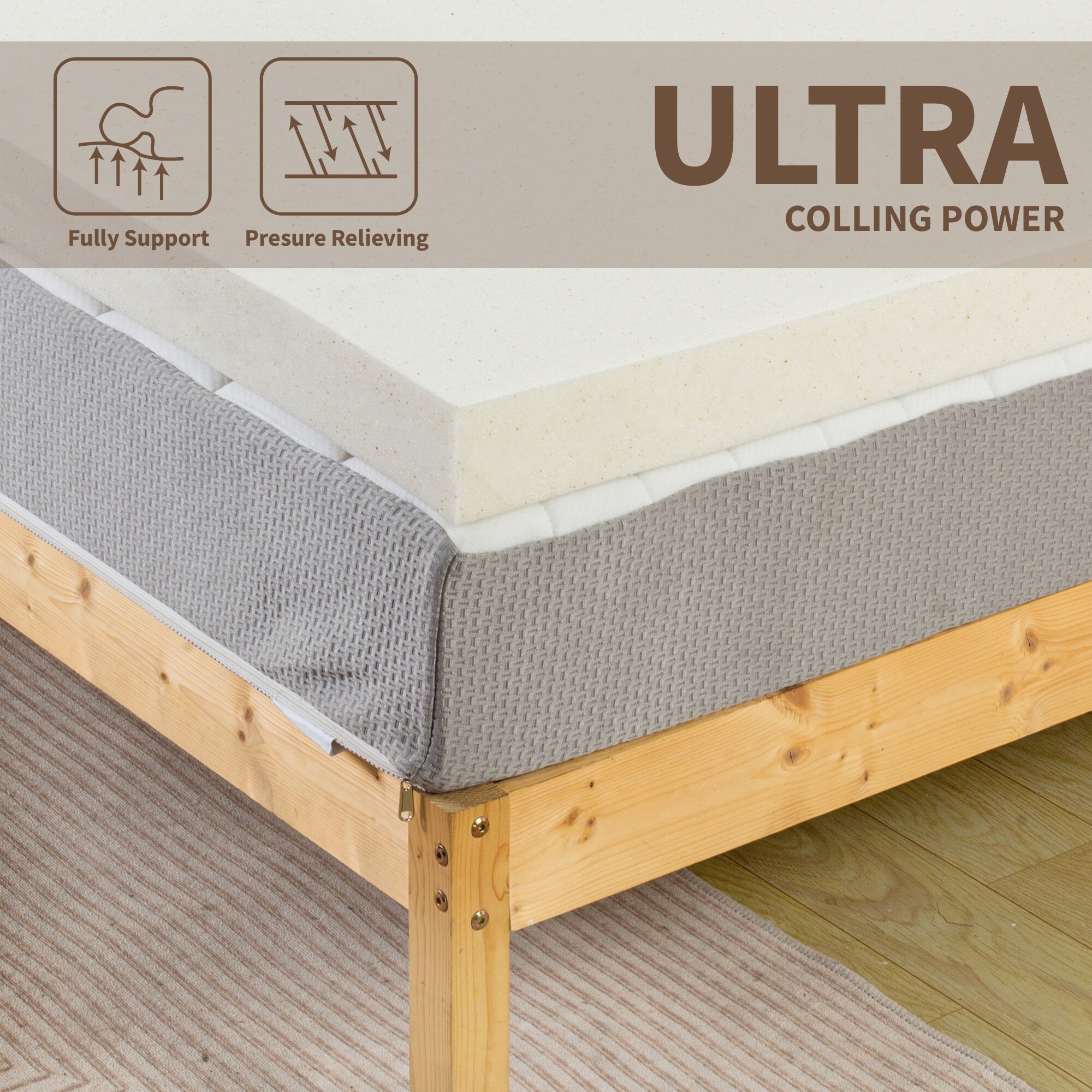 Glance COP-T1000G-3/3 Mattress-Covers - View #3