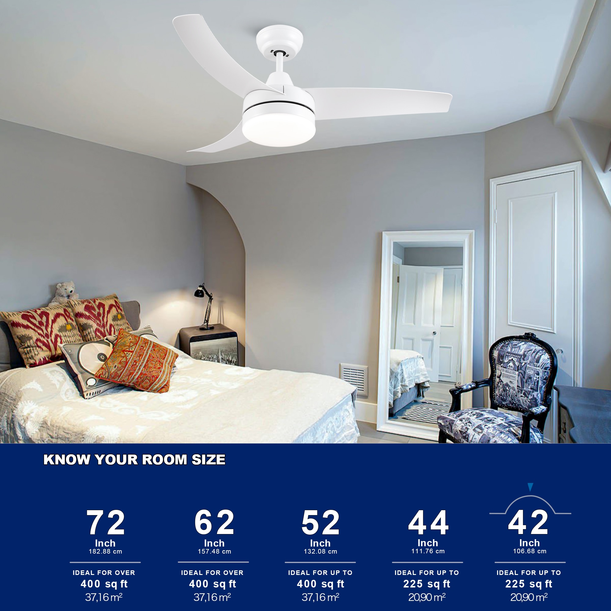 YUHAO LSDC1053WH42 Ceiling-Fans - View #6