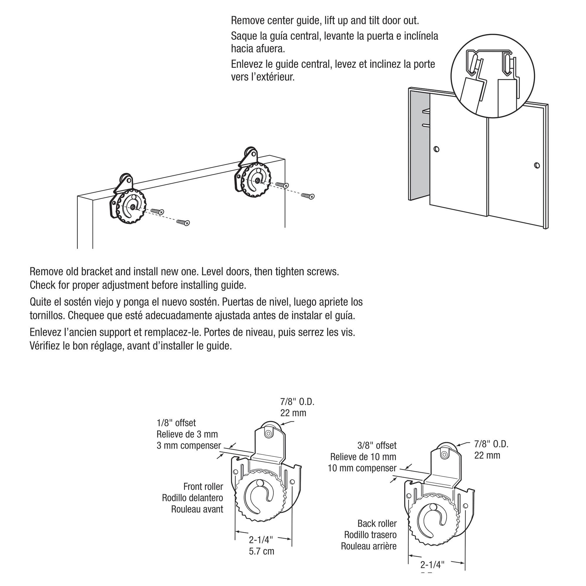 Prime-Line N 7536 Sliding-Closet-Door-Rollers - View #8