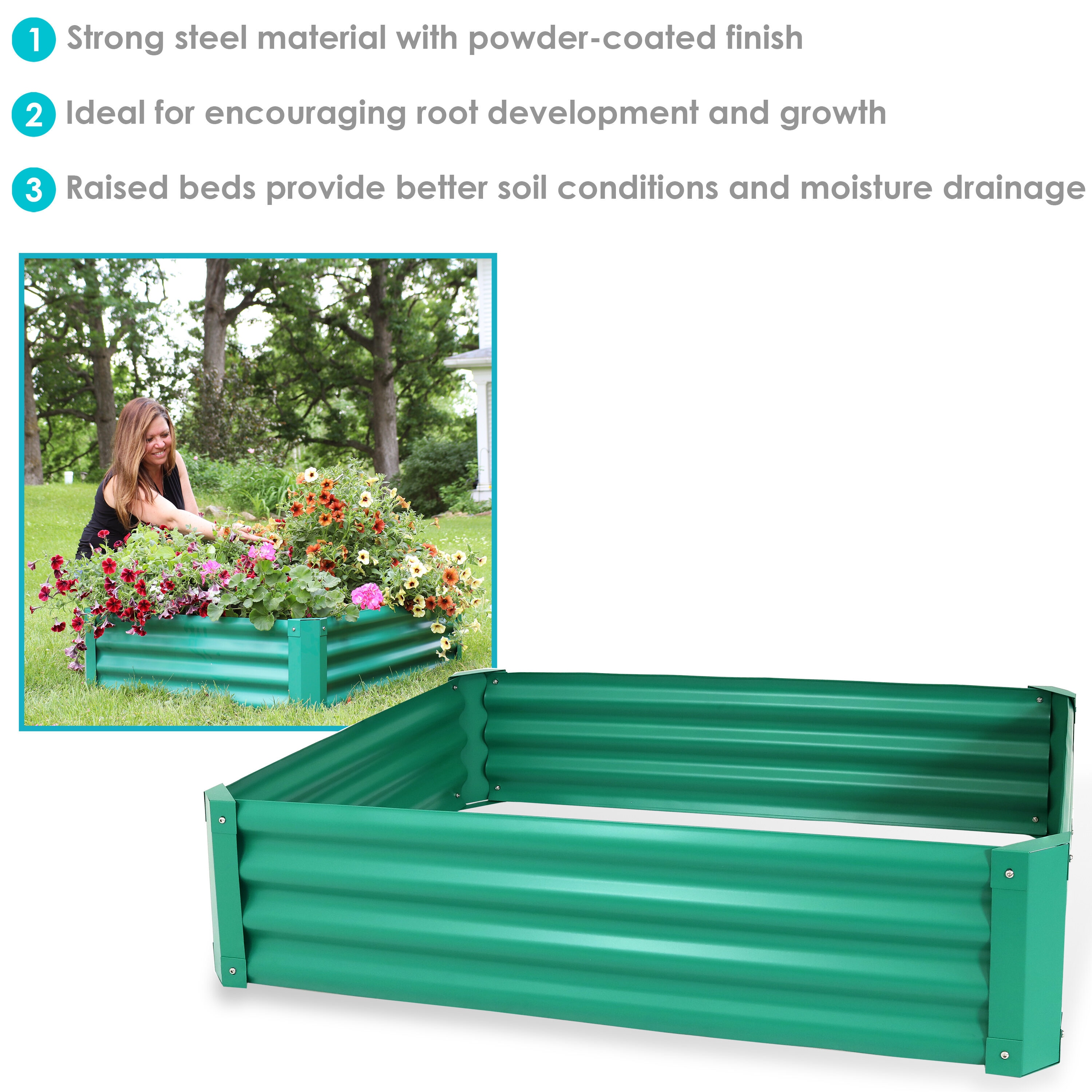 Sunnydaze Decor RCM-781 Raised-Garden-Beds - View #8