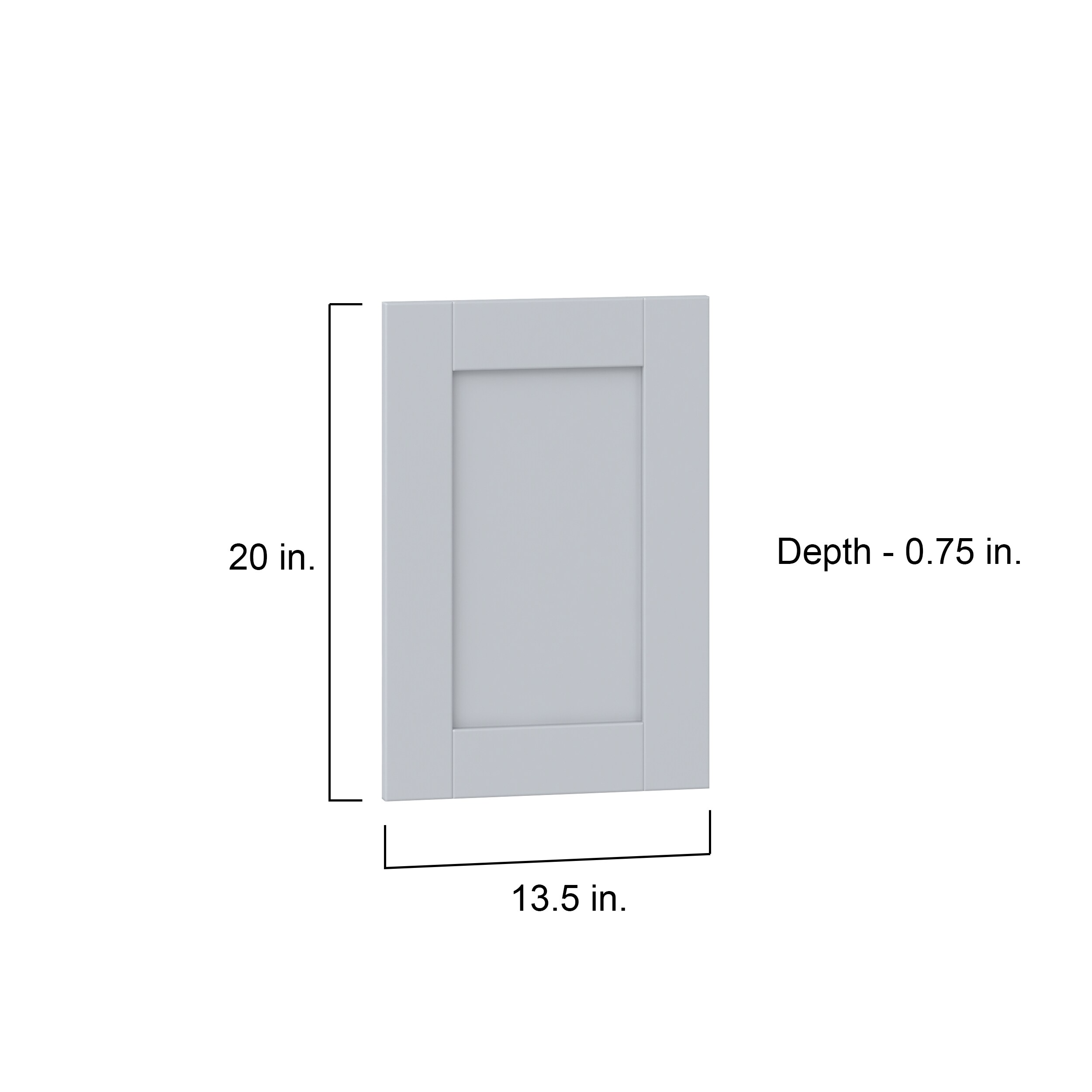 Hugo&Borg DSDR13.520-CH Kitchen-Cabinet-Doors - View #4